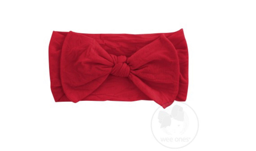 Wee Ones Nylon Headband - Red