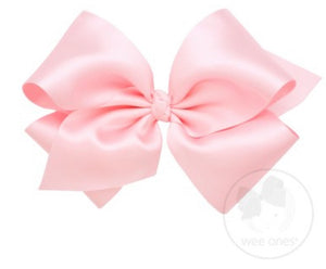 King Satin Bow - Light Pink King Satin Bow - Light Pink