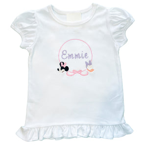 Minnie & Daisy Embroidered Shirt Minnie & Daisy Embroidered Shirt