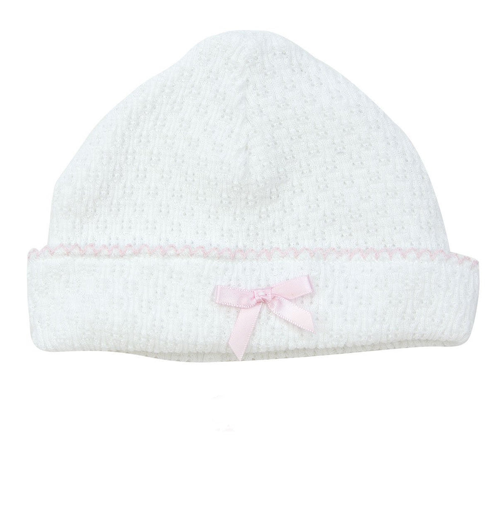 Cap with Pink Bow