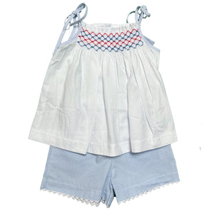 Smocked Tank and Shorts Set Smocked Tank and Shorts Set