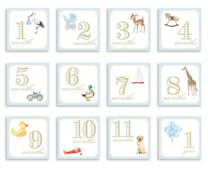 Milestone Cards - Boy Milestone Cards - Boy