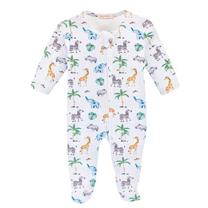 Jungle Zipped Footie Jungle Zipped Footie