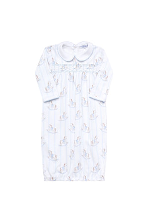 Blue Rocking Horse Gown Blue Rocking Horse Gown