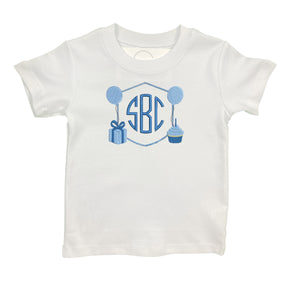 Boy's Birthday Embroidered Shirt Boy's Birthday Embroidered Shirt