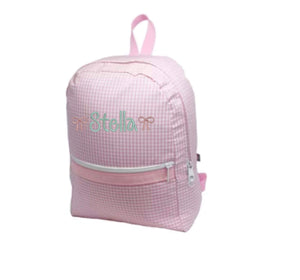 Pink Gingham Backpack Pink Gingham Backpack