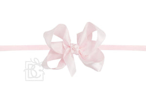 Medium Headband - Satin Pink Medium Headband - Satin Pink