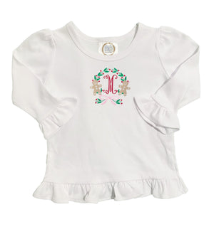 Gingerbread Embroidered Shirt Gingerbread Embroidered Shirt