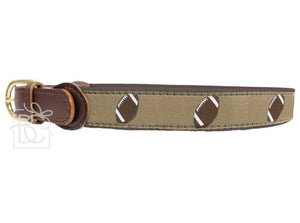 Khaki Football Belt Khaki Football Belt