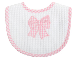 Pink Bows Medium Bib Pink Bows Medium Bib