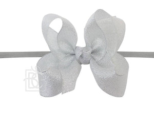 Large Headband - Silver Sparkle Large Headband - Silver Sparkle