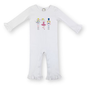 Nutcracker Embroidered Romper Nutcracker Embroidered Romper