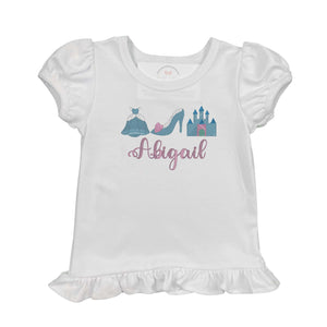 Princess Trio Embroidered Shirt Princess Trio Embroidered Shirt
