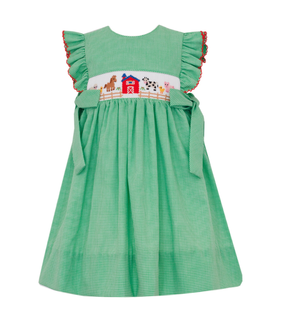 Farm Smocked Dress