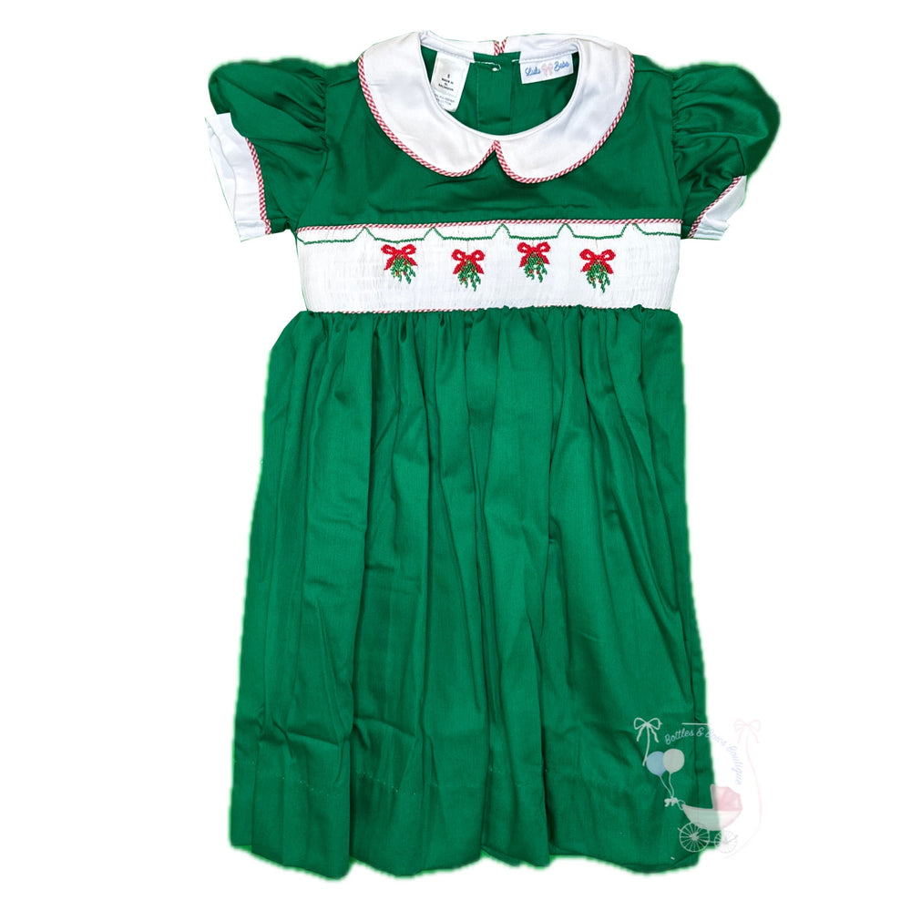 Christmas Smocked Dress