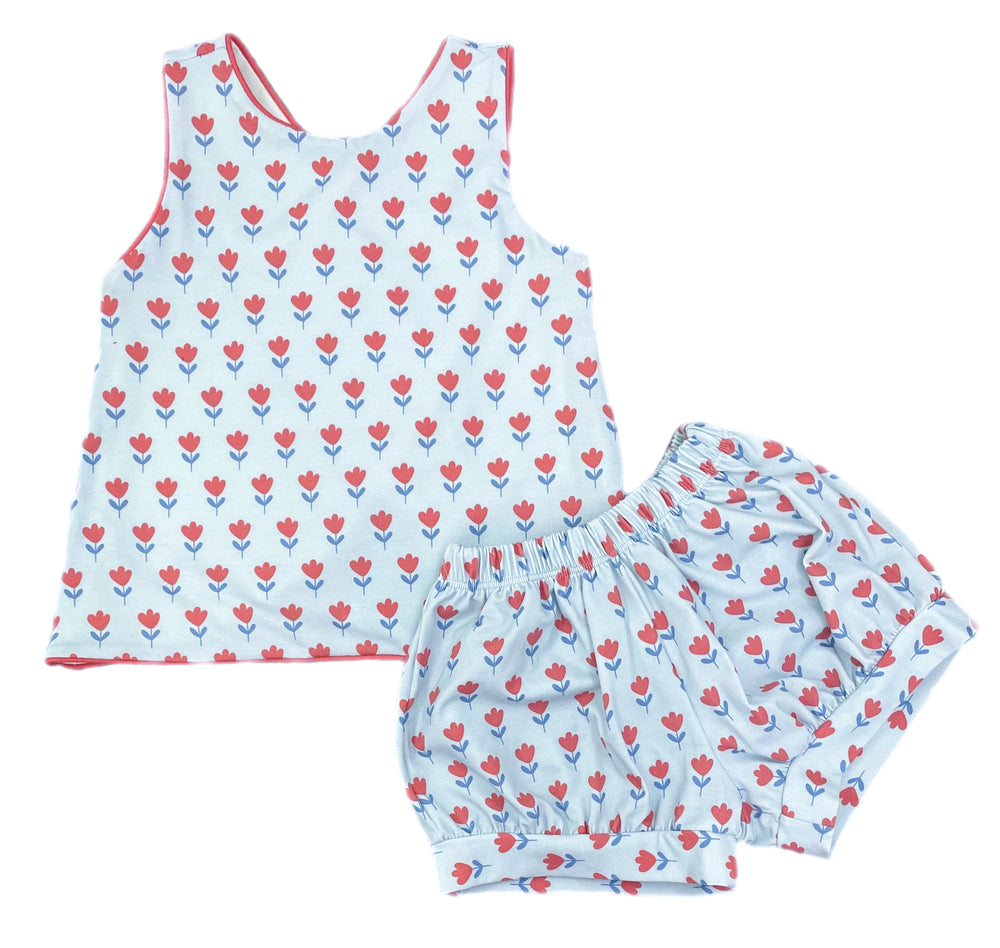 Sammy Bloomer Set - Tulip Knit