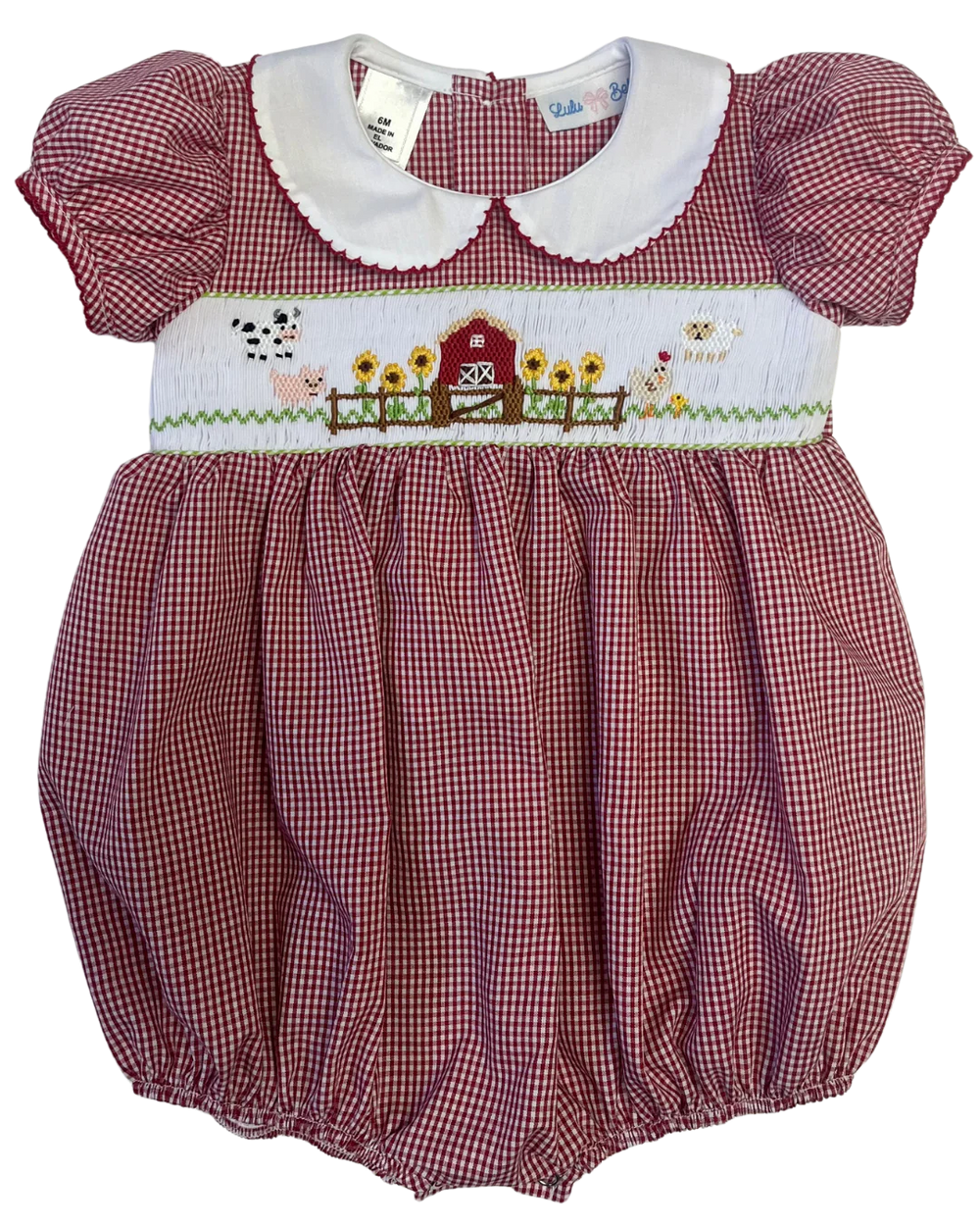 Farm Smocked Bubble