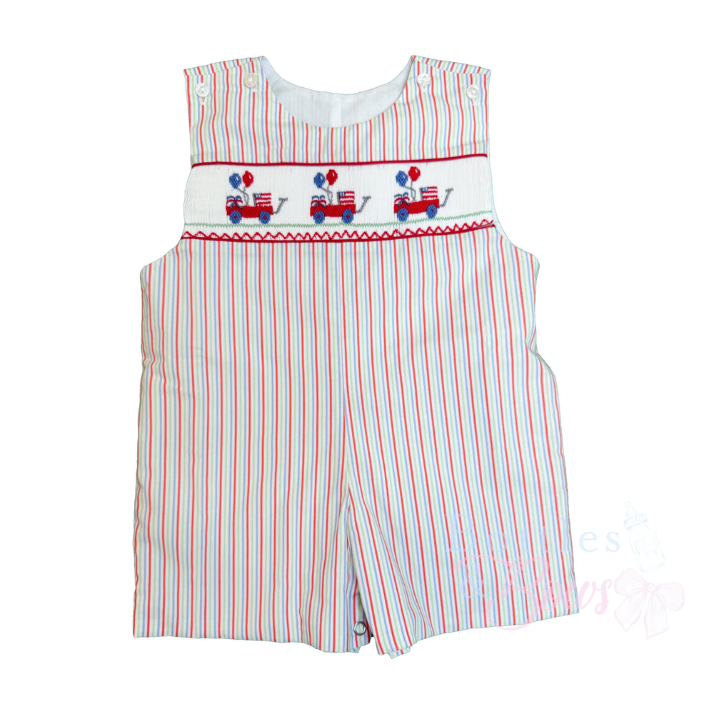 Patriotic Smocked Jon Jon