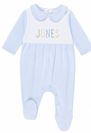 Name Embroidered Footie