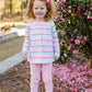 Isla Stripe Knit Legging Set  preorder