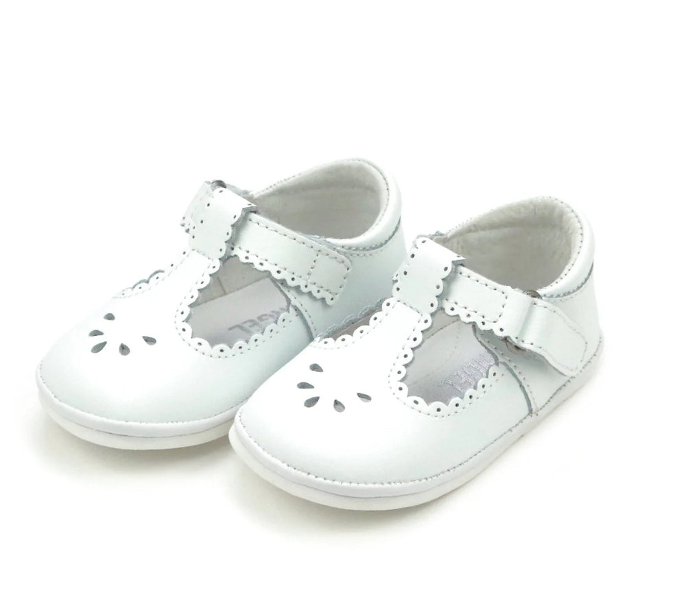 Dottie Scalloped T-Strap Mary Jane (Baby)