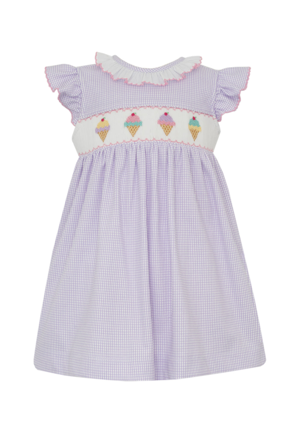 Ice Cream Smocked Dress