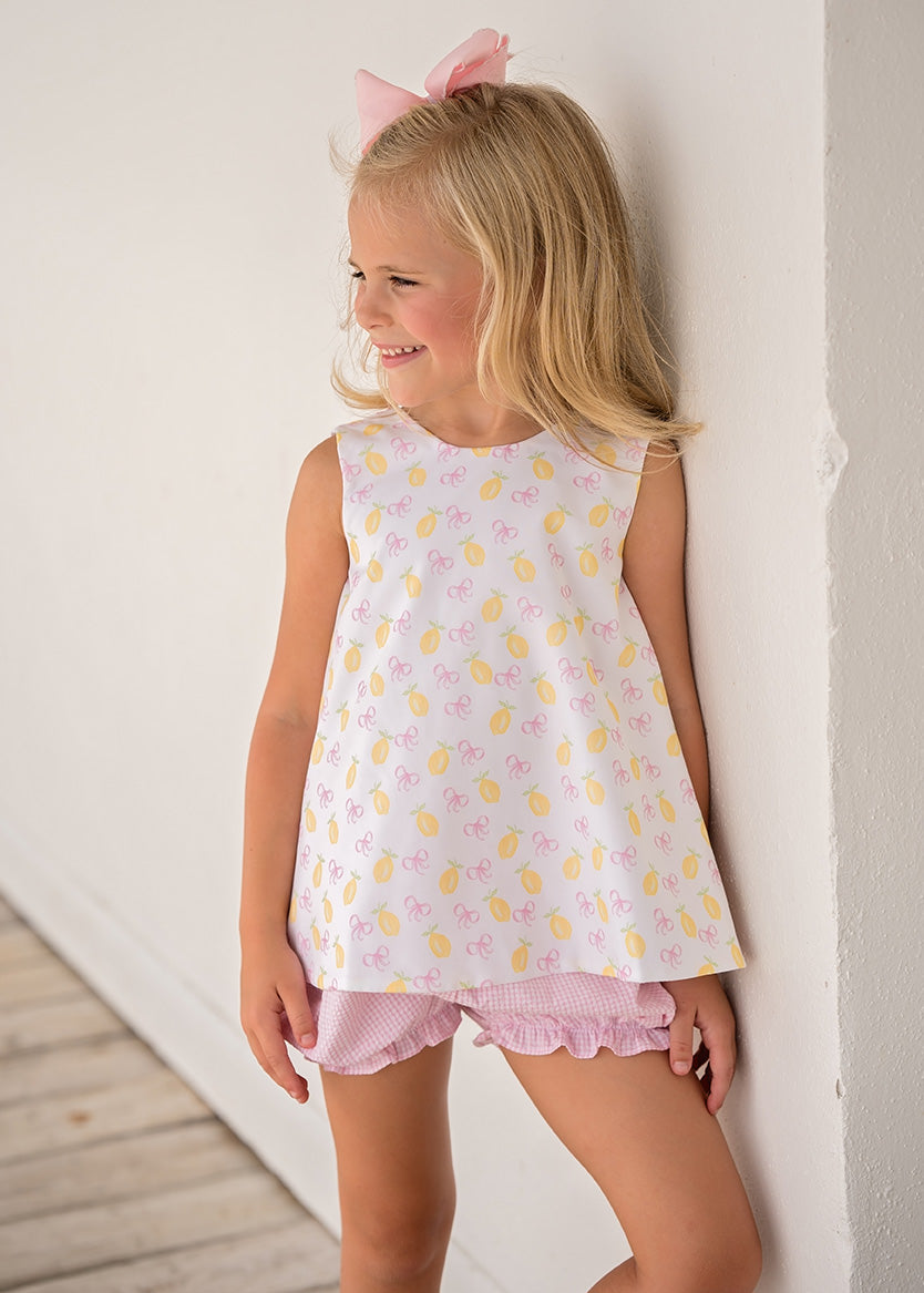 Lottie Bloomer Set - Lemons & Bows *Preorder*