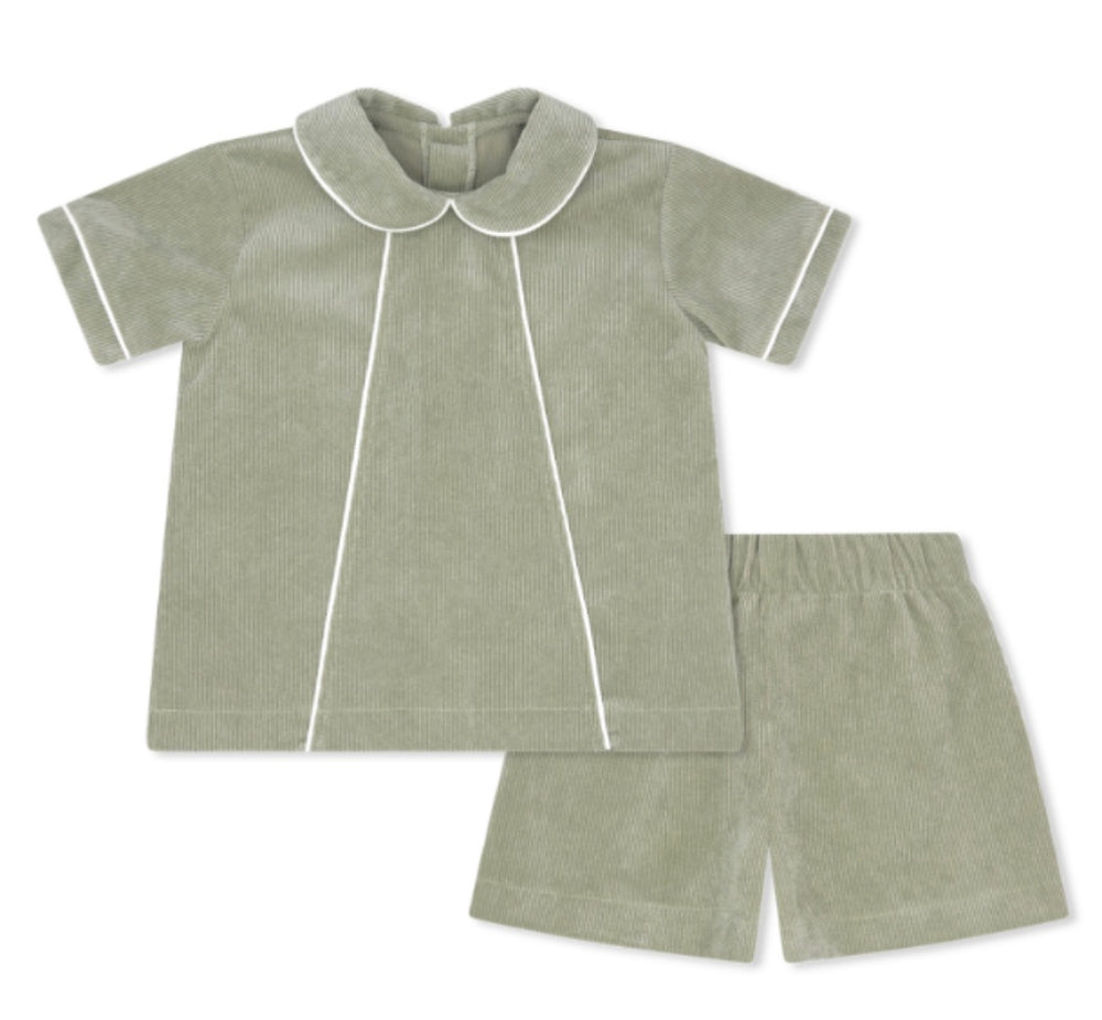 Adam Short Set - Sweetgrass Corduroy
