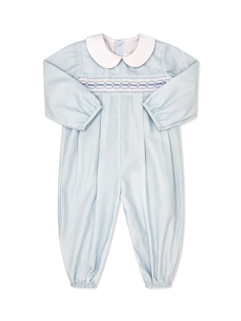 Christopher Long Bubble - Blue Mini Gingham