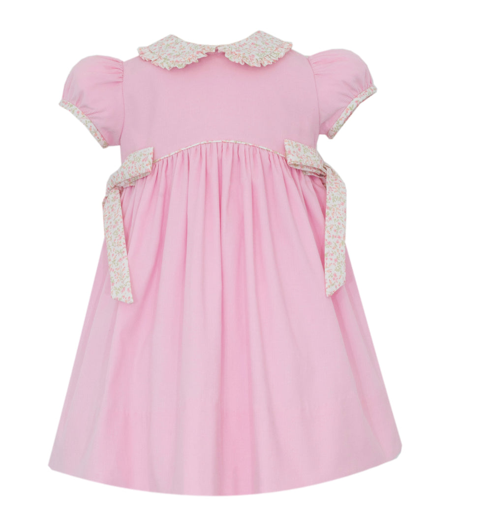 Pink Corduroy Dress