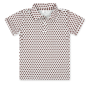 Parker Polo - Football Print