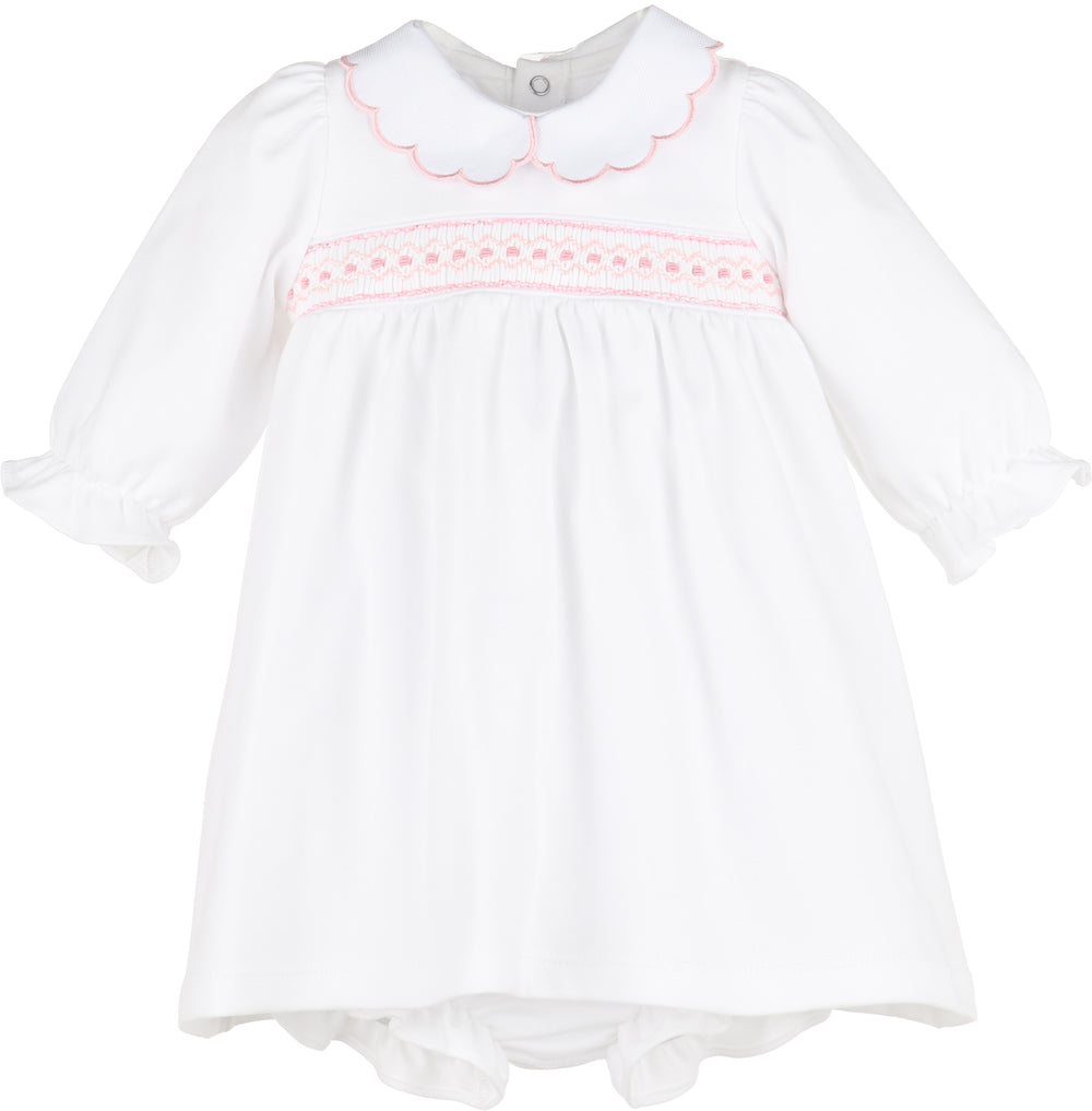 Winter Home Smocked Dress