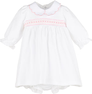 Winter Home Smocked Dress