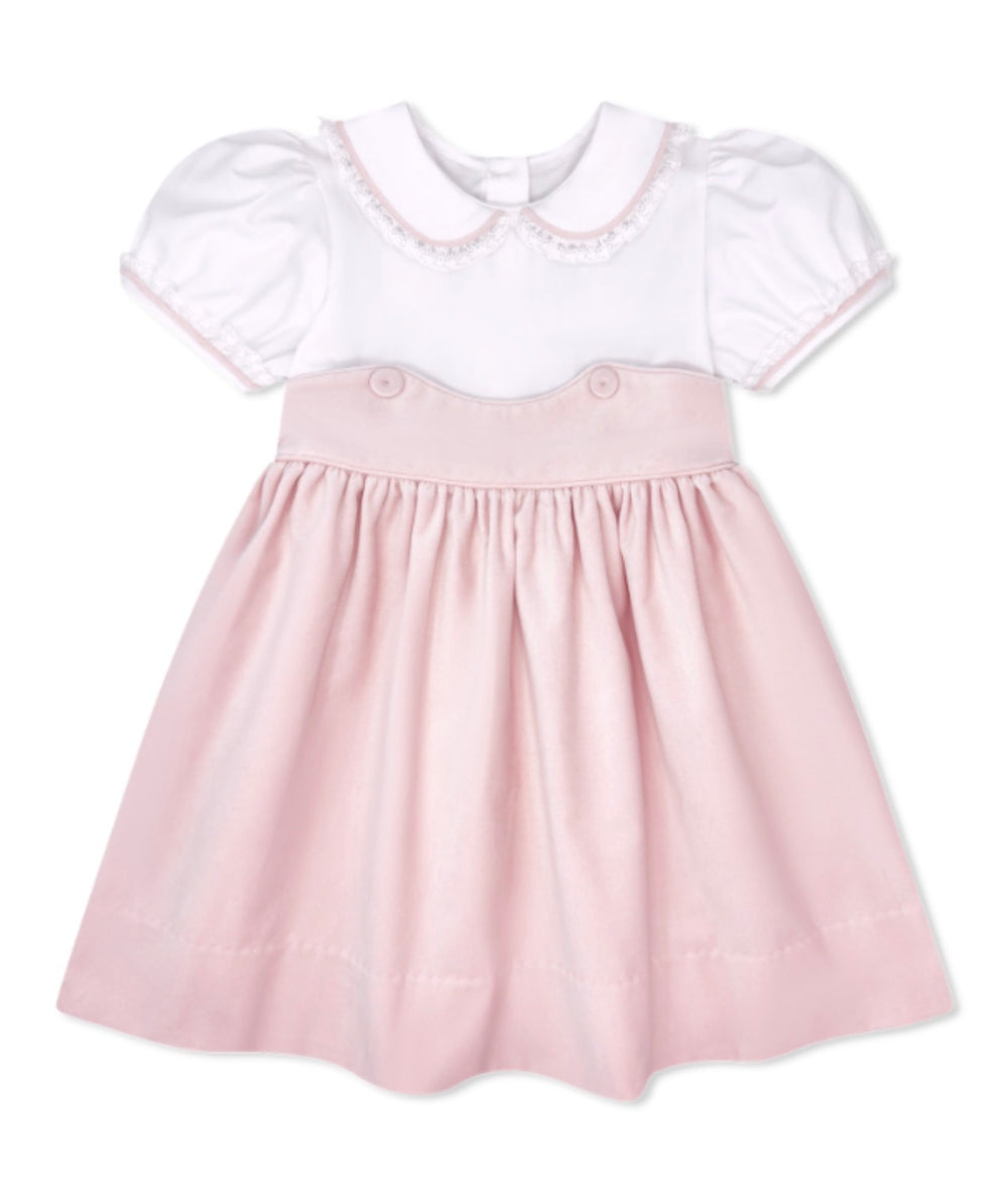 Sunday’s Best Dress - Pink Velvet