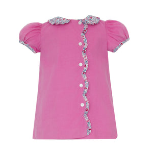 Hot Pink Corduroy Dress