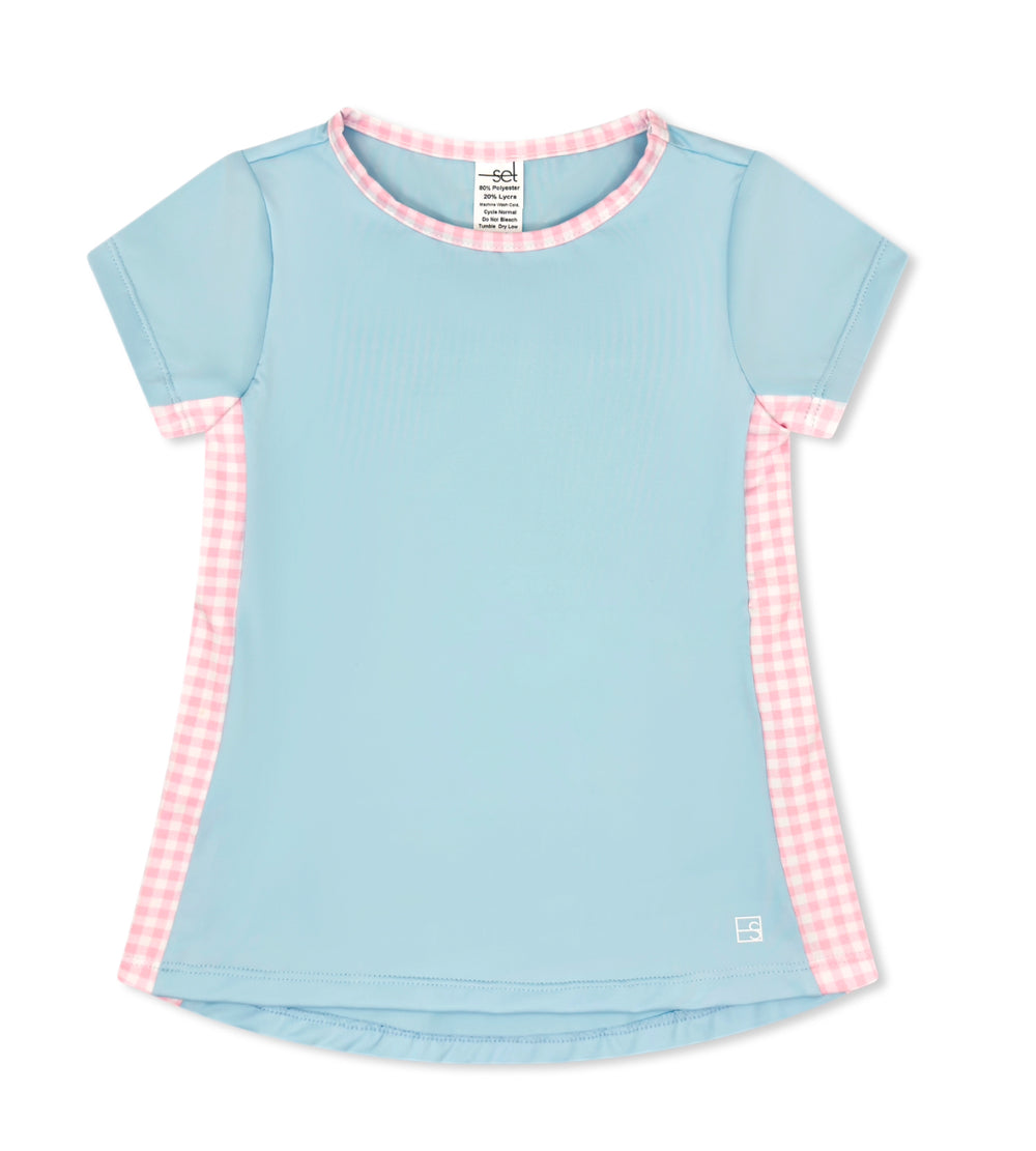 Blair Top - Cotton Candy Blue
