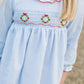 Smocked Wreath Dress - preorder