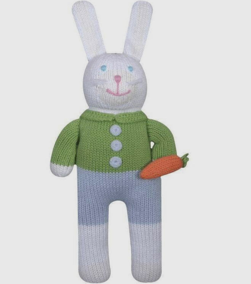 Collin the Bunny Knit Doll