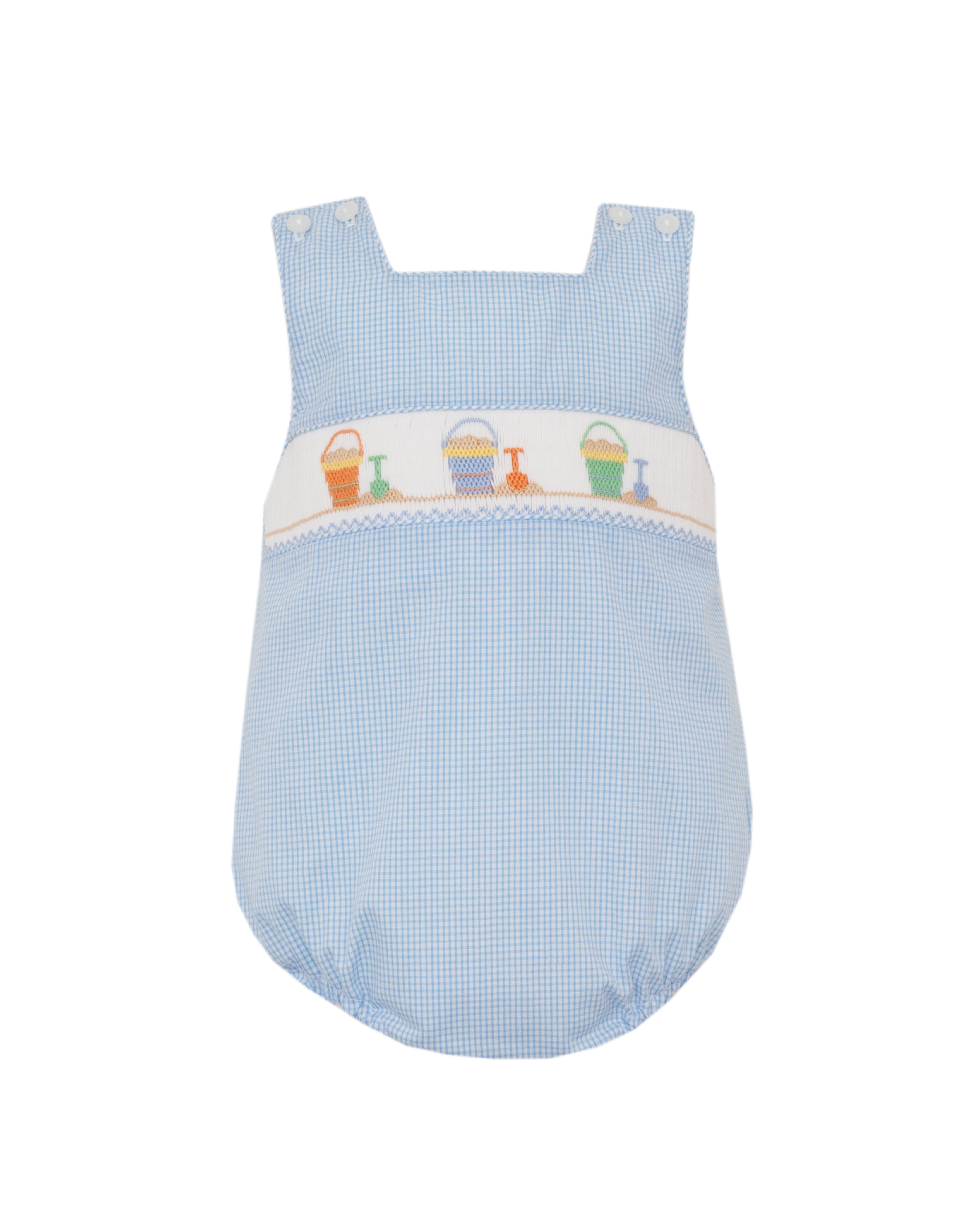 Sand Pails Smocked Bubble – Bottles & Bows Boutique