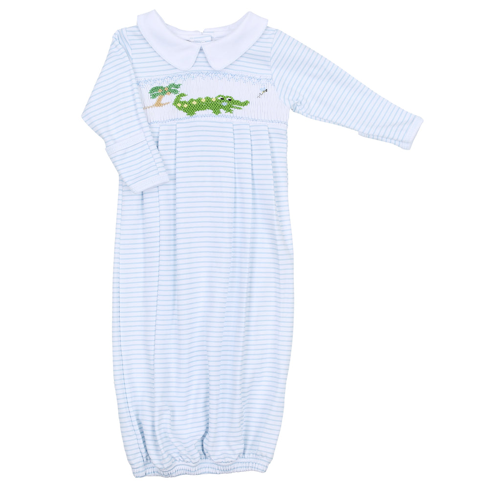 Alligator Classics Smocked Gown