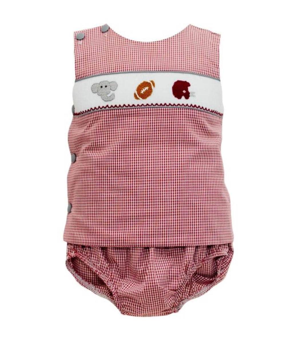 Crimson Gingham Spirit Trio Set