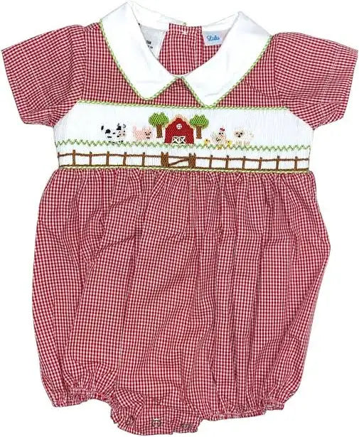 Farm Smocked Bubble