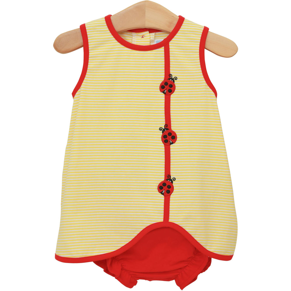 Lady Bug Bloomer Set