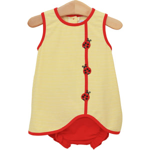 Lady Bug Bloomer Set