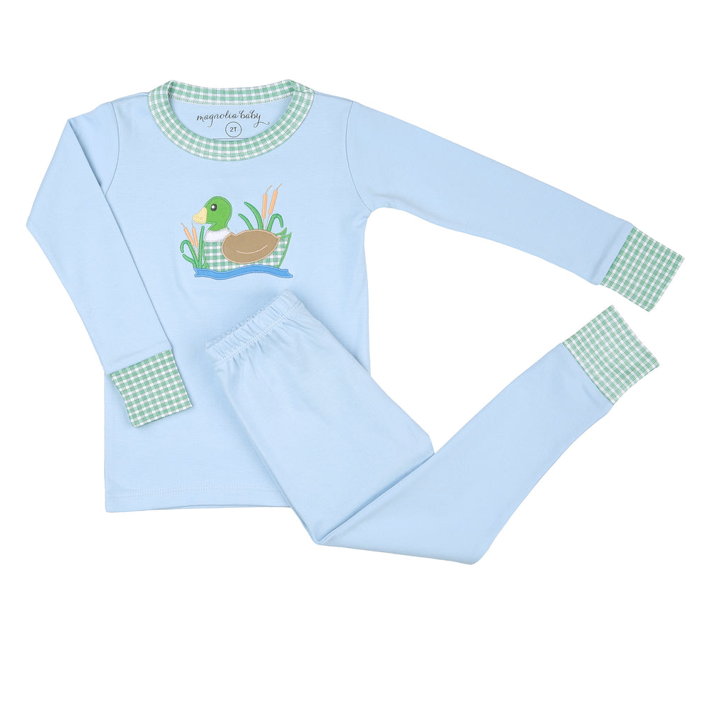 Gingham Mallard Pajamas