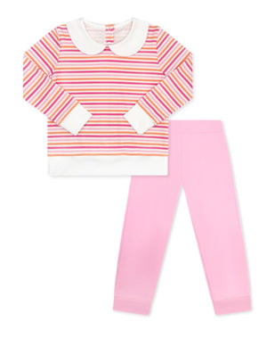Janie Jogger Set - Falling for Stripes