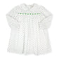 1956 Dress - Green Swiss Dot