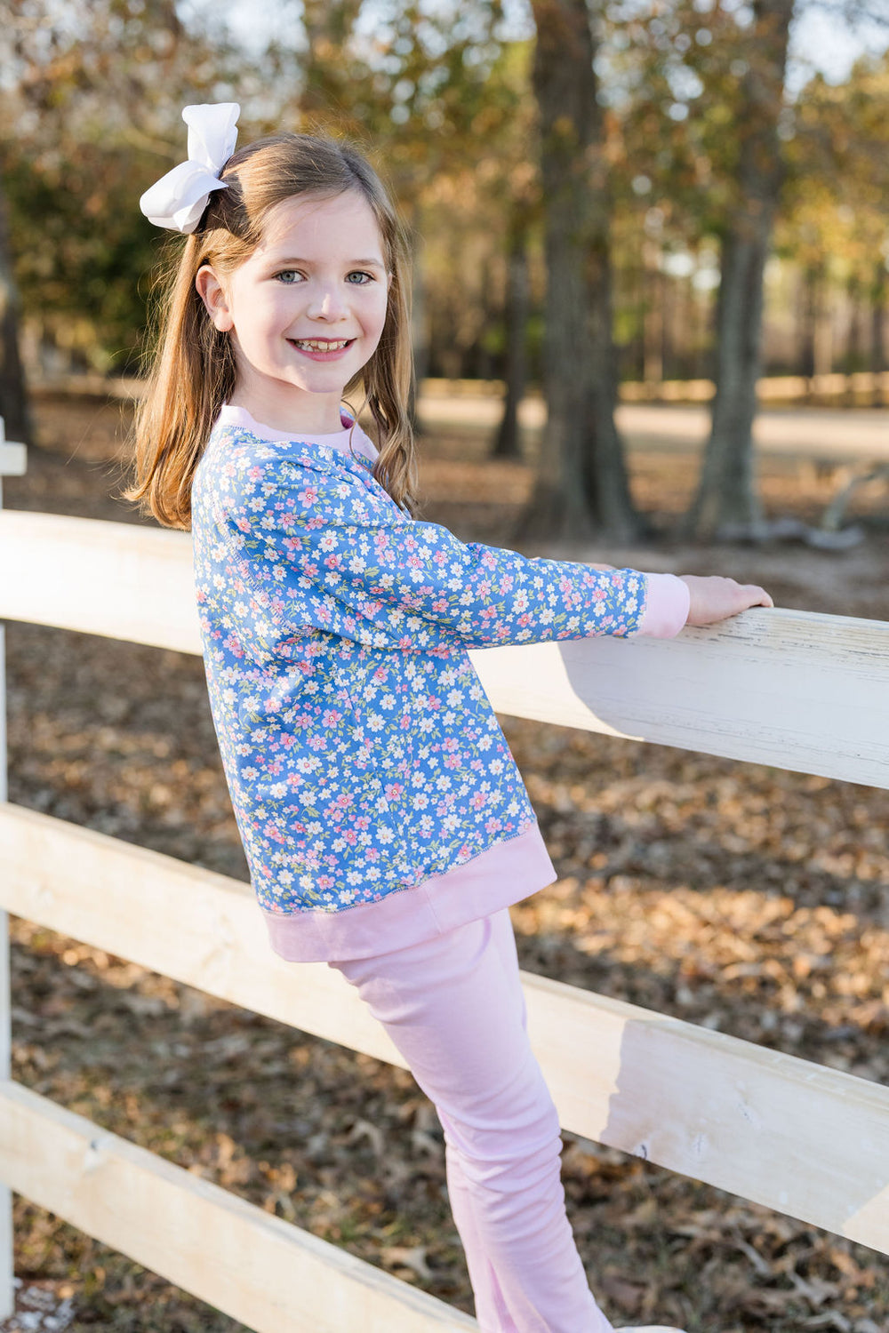 Sidney Legging Set - Fall Floral   Preorder