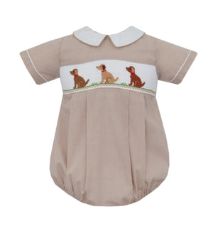 Labrador Smocked Bubble