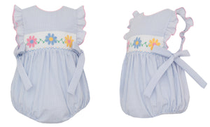 Daisies Smocked Bubble